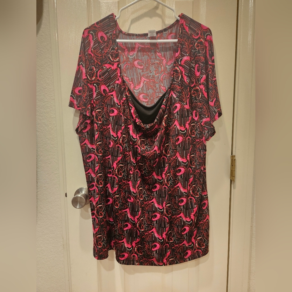 Cute blouse 4x top silky